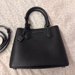 Michael Kors Black Leather Handbag